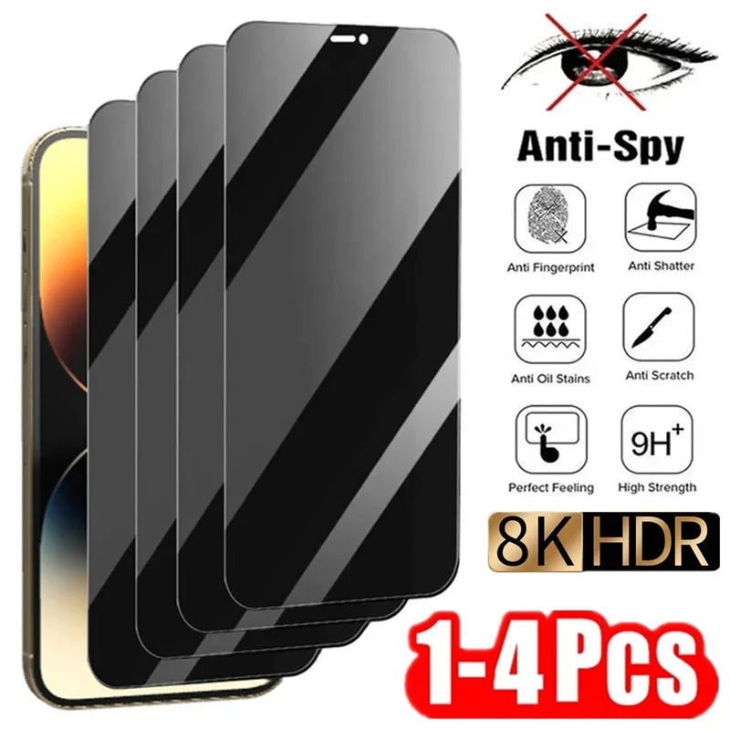 Film de protection anti-espion x4 iPhone ( 11/12/13/14/15/16)