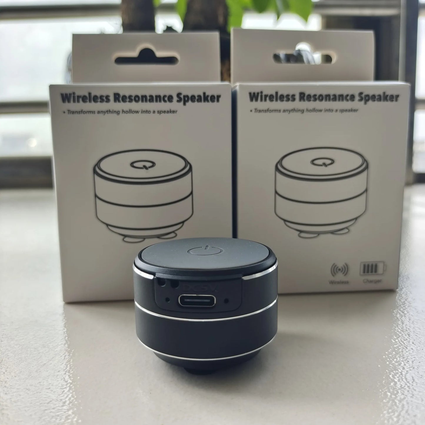Mini Enceinte à Conduction ventouse